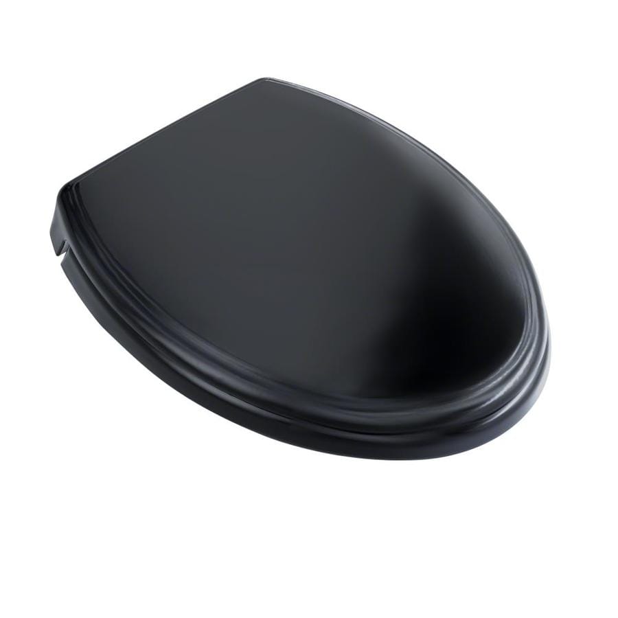 Toto Ebony Elongated Slow Close Toilet Seat In The Toilet