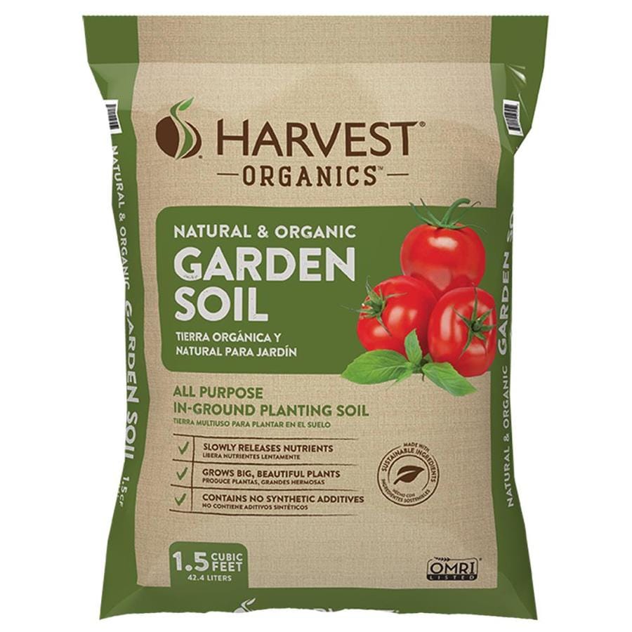 Harvest Organic Organic Harvest Organics 1 5 Cu Ft Organic Garden Soil In The Soil Department At Lowes Com