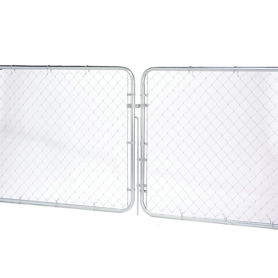  ChainLink Fence Gate Common: 12ft x 4ft; Actual: 11.5ft x 4ft