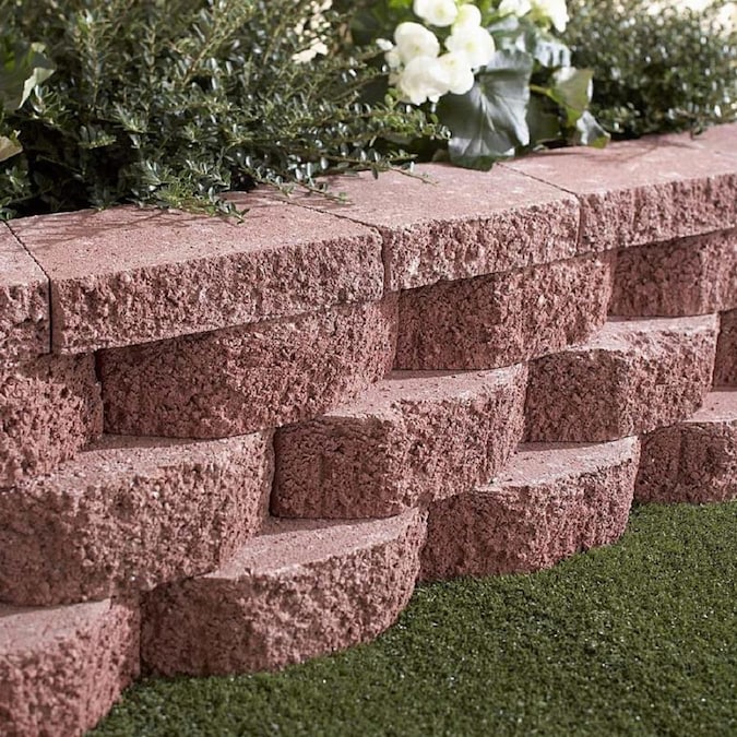 Basic 18-in L x 3-in H x 13-in D Concrete Retaining Wall Cap in the