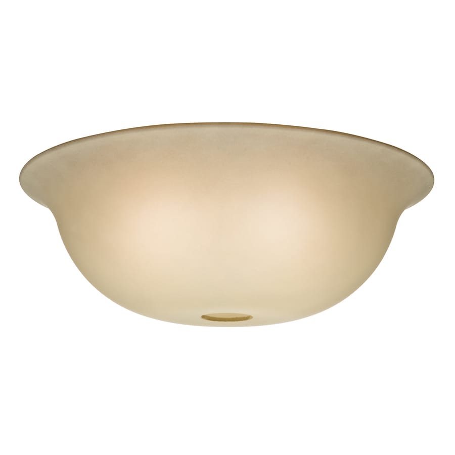 ... in W Tea Stain Tinted Glass Bowl Ceiling Fan Light Shade at Lowes.com