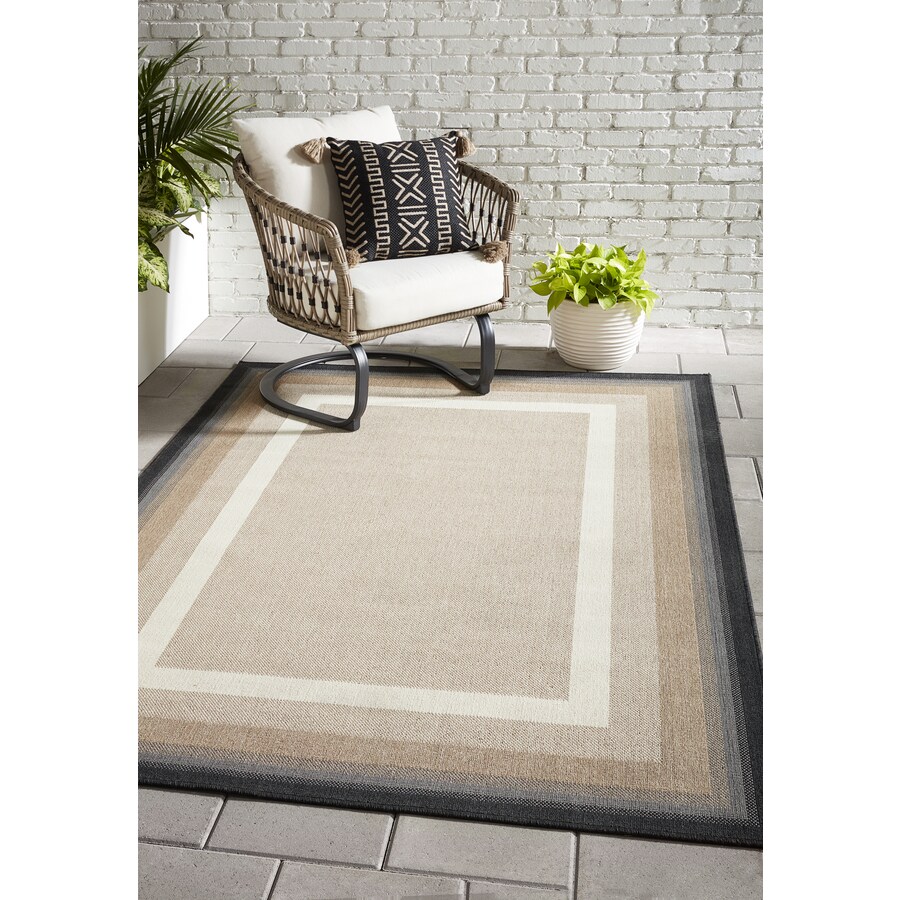 Style Selections Neutral Border 8 x 10 Neutral Indoor/Outdoor Border