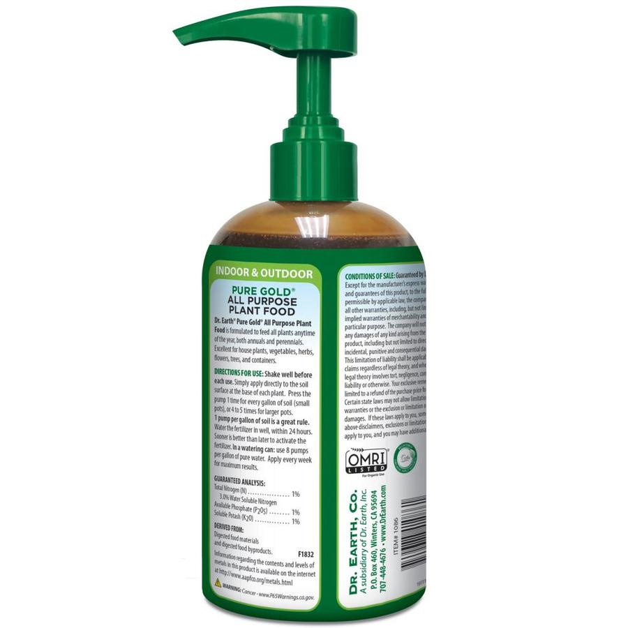 Dr. Earth Pure Gold 16oz All Purpose Food in the Plant