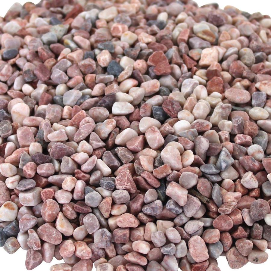 Rain Forest 30lb Pink Gravel in the Landscaping Rock department at