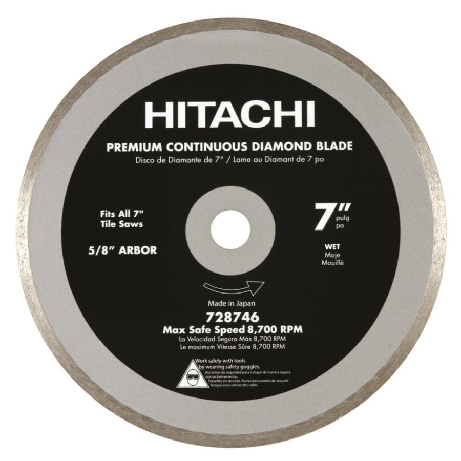 Evolution 7 1 4 In Wet Or Dry Continuous Diamond Circular Saw Blade In The Circular Saw Blades Department At Lowes Com