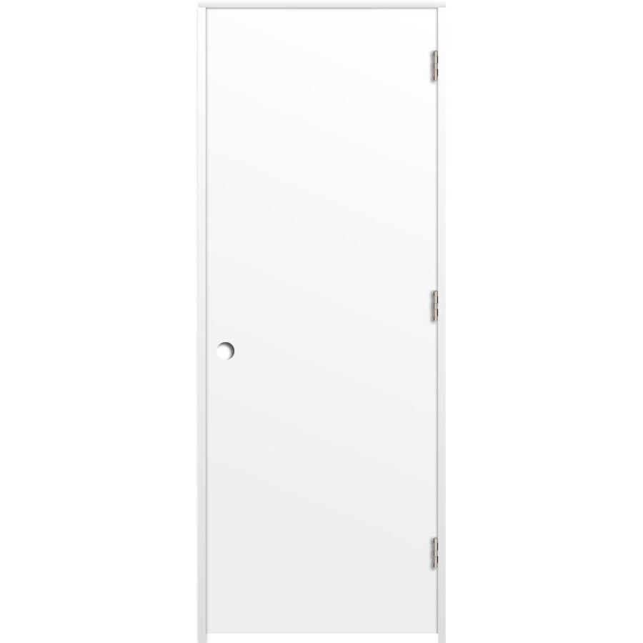 ReliaBilt Primed Flush Hollow Core Hardboard Pre-Hung Door ...