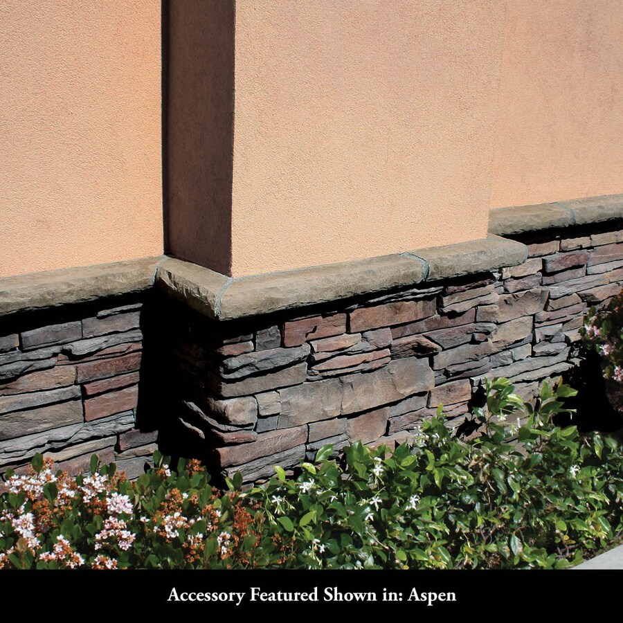 Coronado 2 12 In X 24 In Buff Stone Veneer Capstone At