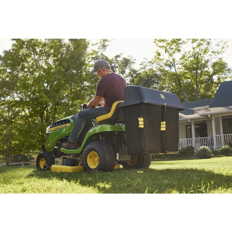 homemade bagger for riding mower