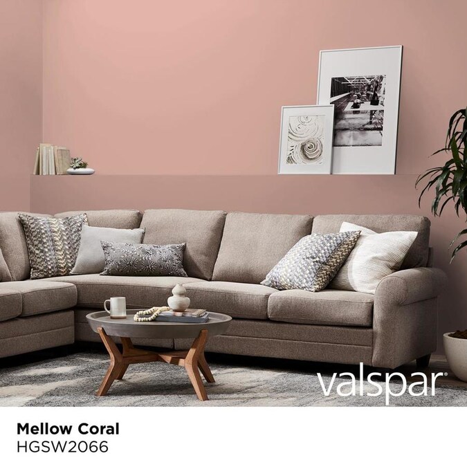 A lovely #coral shade from #Valspar. This one is called 