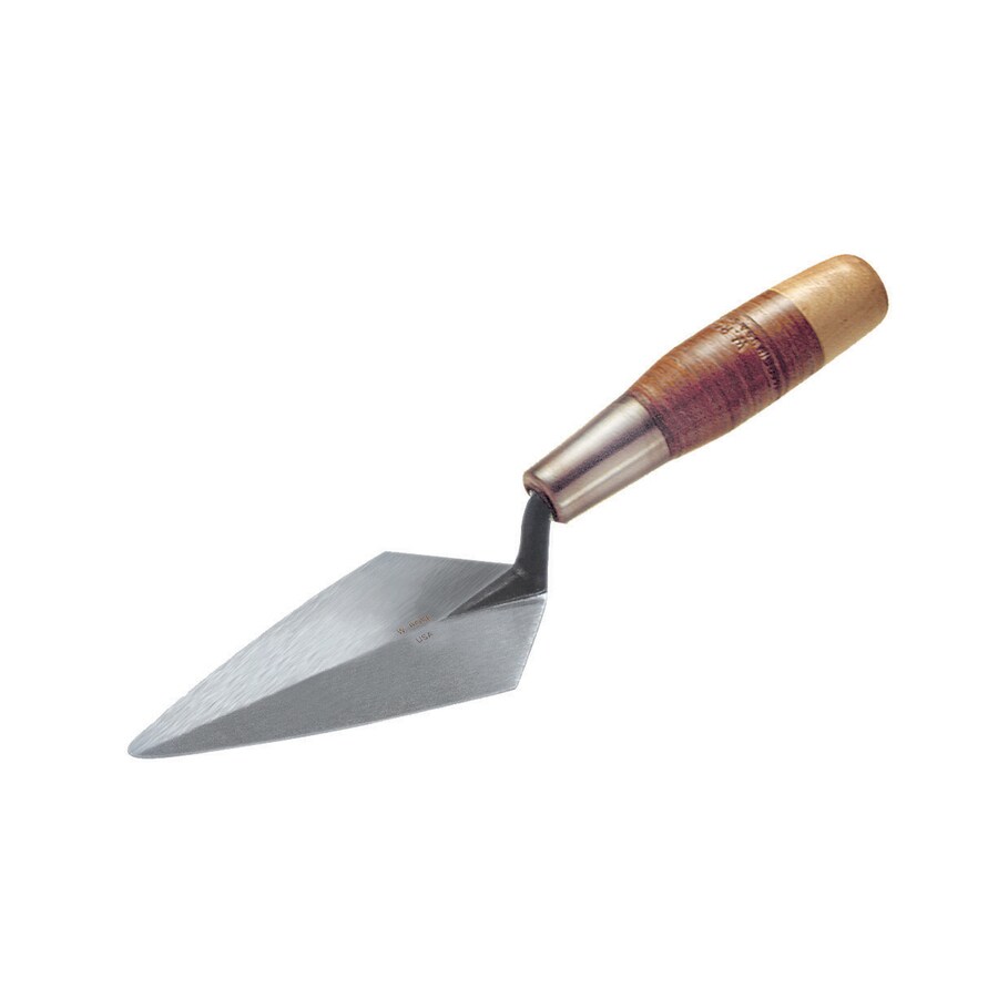 W Rose Pointing Trowel 7" Blade w/Leather Handle 