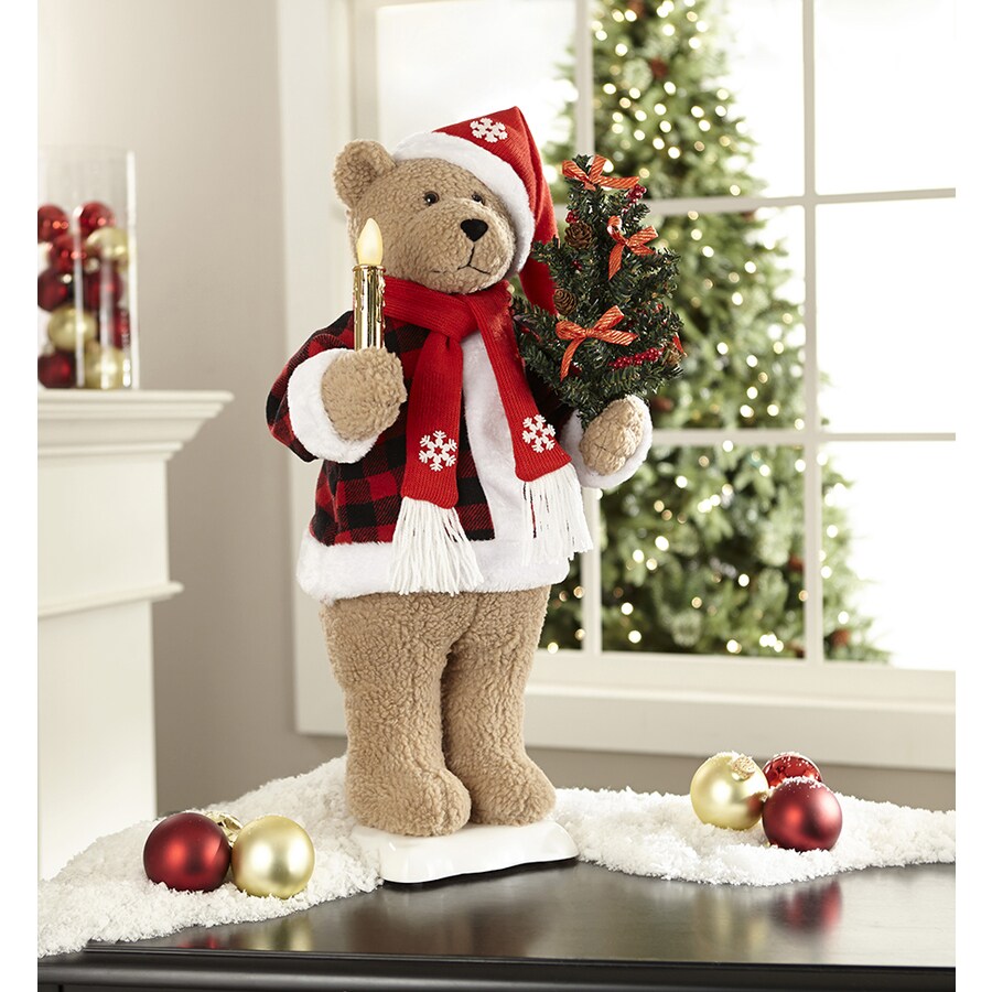 holiday living lighted bear