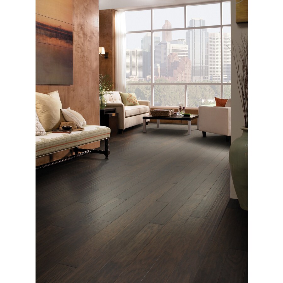 Style Selections 5-in Java Hickory Handscraped Engineered Hardwood ...