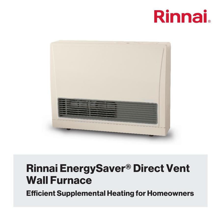 Rinnai 36500-BTU Wall-Mount Indoor Liquid Propane Convection Heater In ...