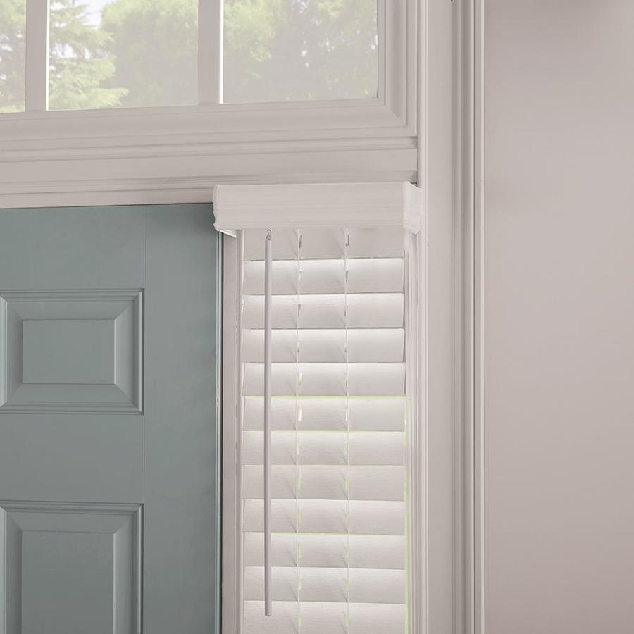 allen + roth Trim at Home 2in Slat Width 9in x 72in Cordless White