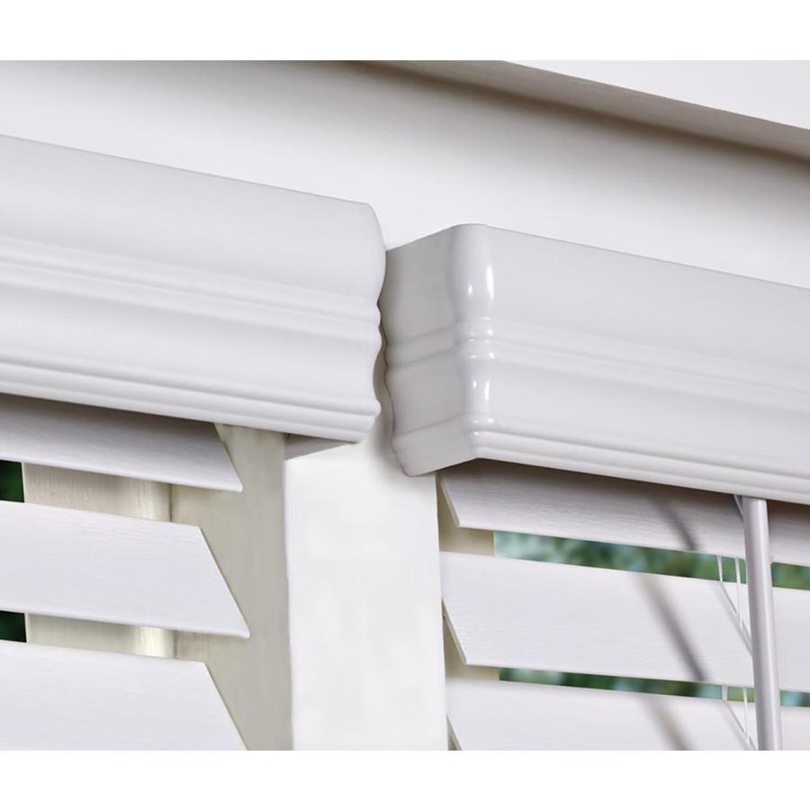 Allen Roth Cordless Faux Wood Trim At Store 4 Piece Valance Returns In The Blind And Window 3665