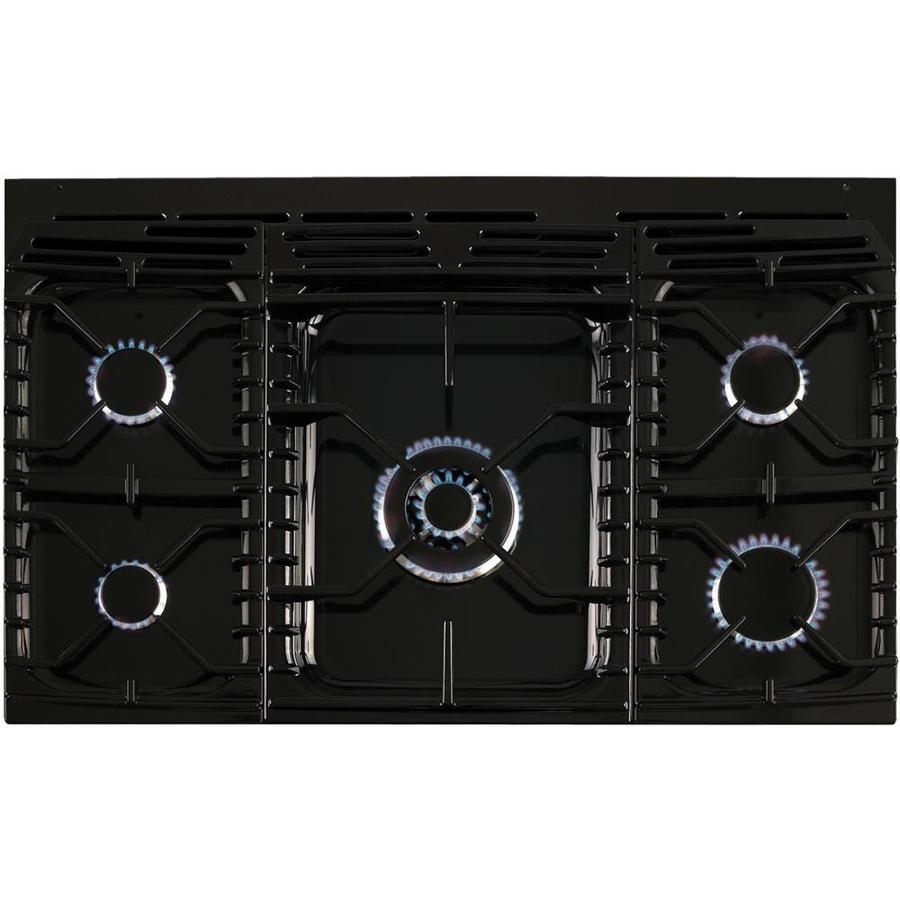 AGA Legacy 36in 5 2.2cu ft/1.8cu ft Double Oven Convection Dual Fuel