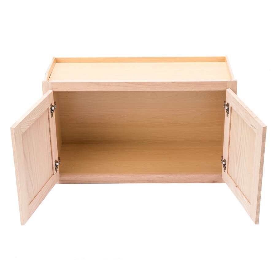  unfinished cabinet boxes without doors