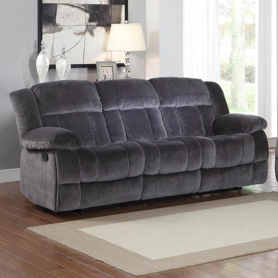 microfiber reclining sofa