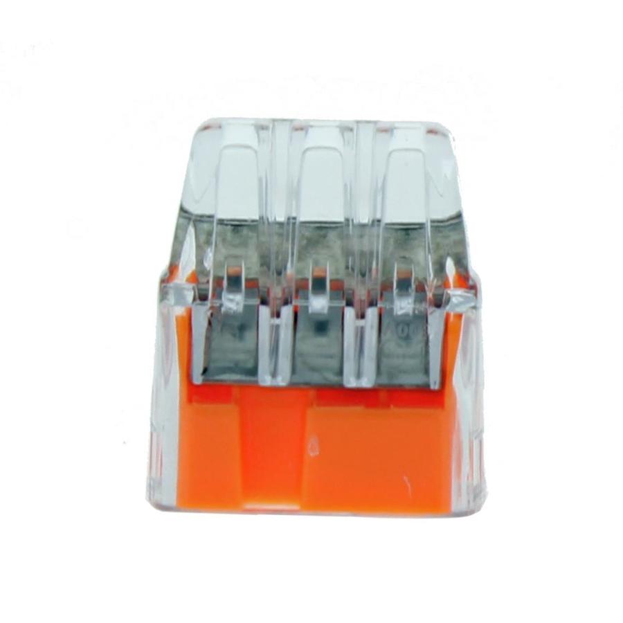 2/3/4 port IDEAL In-Sure Push-In Wire Connectors 12-20AWG red/orange/yellow