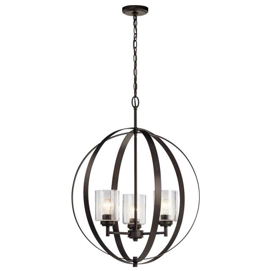 modern cage chandelier