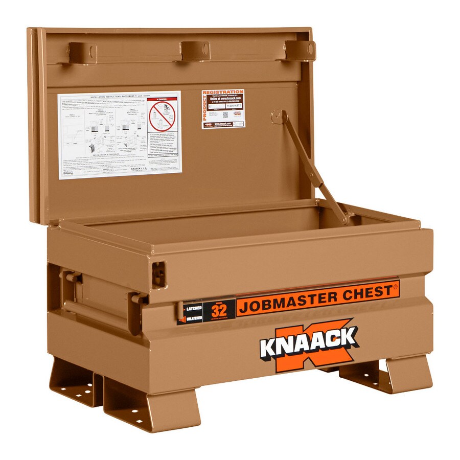 Knaack 19 In W X 32 In L X 18 5 In Steel Jobsite Box In The Jobsite