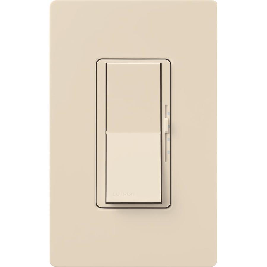 Lutron Diva 3Speed 1.5Amp Light Almond Rocker Fan