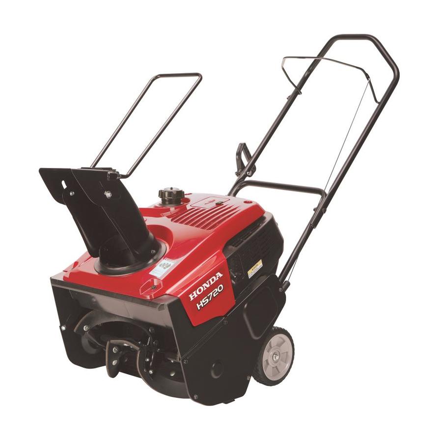 Honda HS720 20in 187cc SingleStage Gas Snow Blower with Pull Start