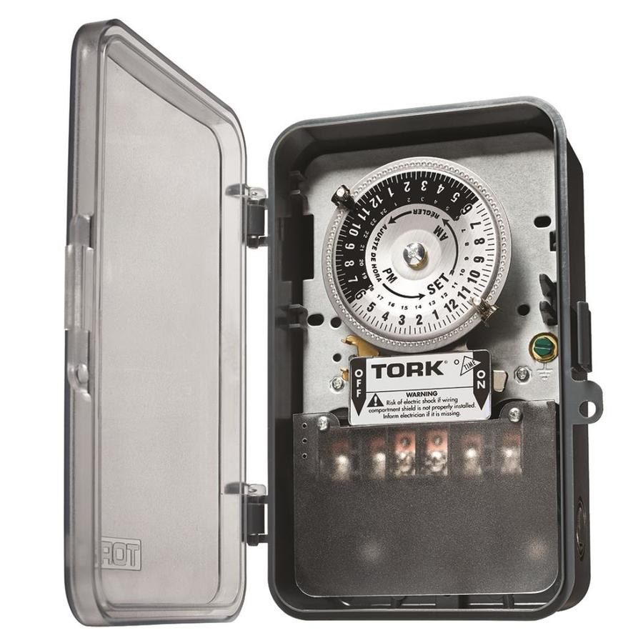 TORK Mechanical Lighting Timer in the Lighting Timers department at