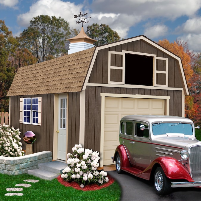 best barns common: 12-ft x 20-ft; interior dimensions: 11
