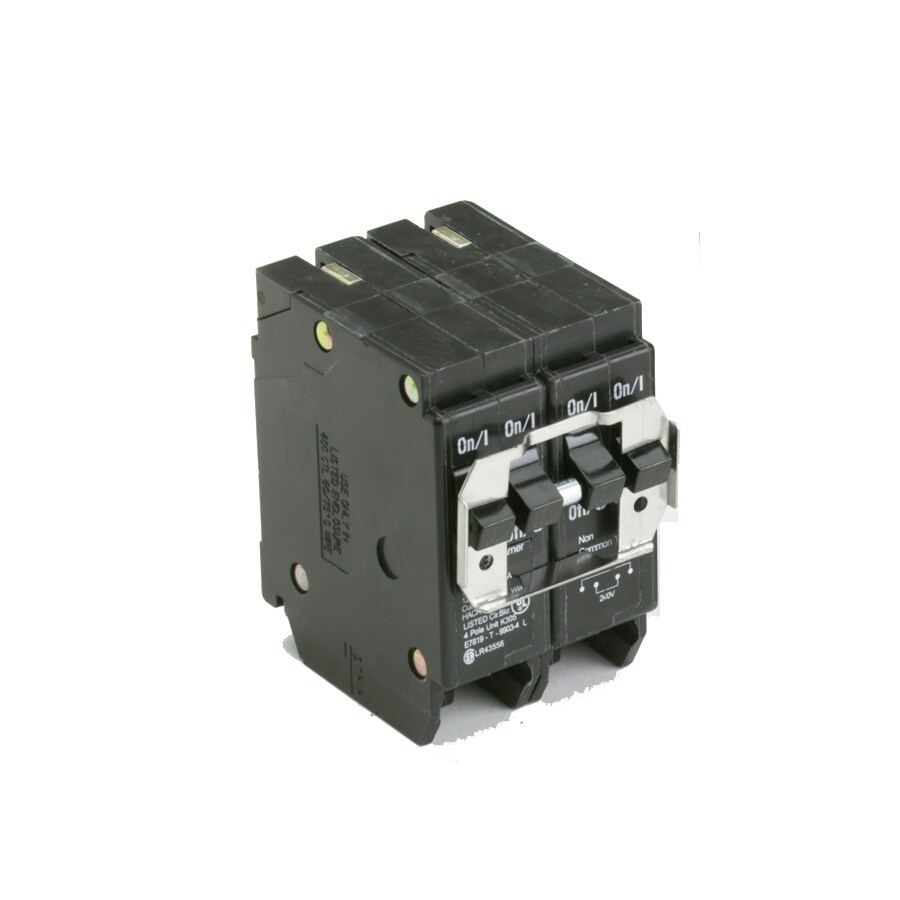 Eaton Type Br 20 Amp 4 Pole Quad Circuit Breaker In The Circuit