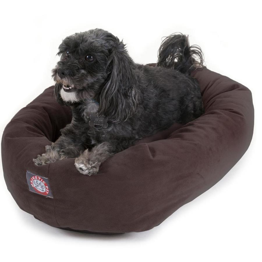 suede dog bed