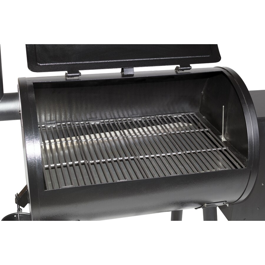 CharGriller Wood Fire Pro 580sq in Black Pellet Grill in the Pellet