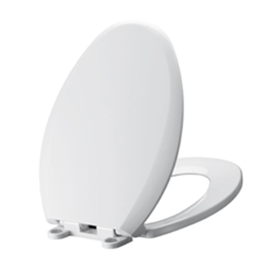 American Standard Encompass White Elongated Slow-Close Toilet Seat in