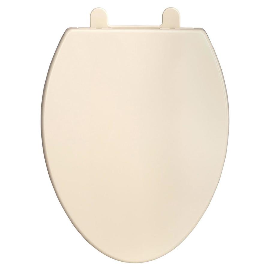 American Standard TELESCOPING Linen Elongated SlowClose Toilet Seat in