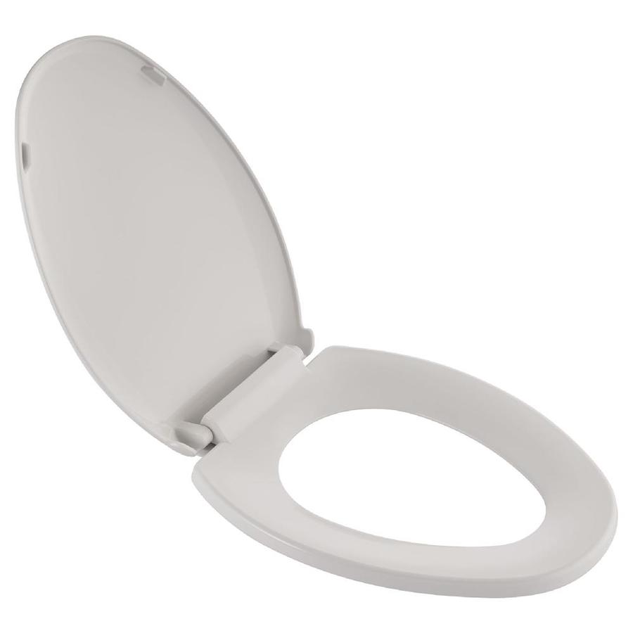 American Standard Cardiff White Elongated SlowClose Toilet Seat in the