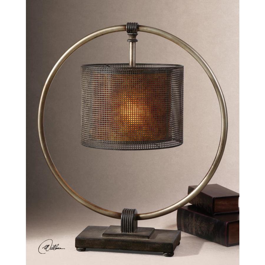 Global Direct 28in Table Lamp with Glass Shade in the Table Lamps