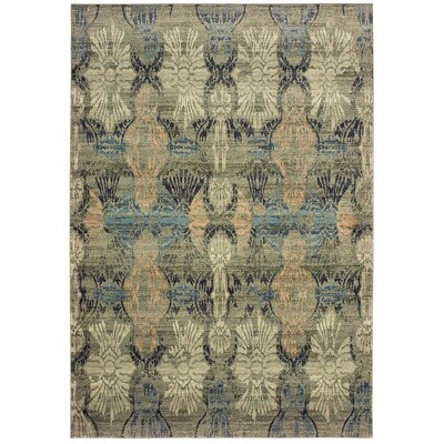 Archer Lane Gavel 4 x 6 Ivory Indoor Abstract Oriental Area Rug Archer Lane Gavel 4 x 6 Ivory Indoor Abstract Oriental Area Rug