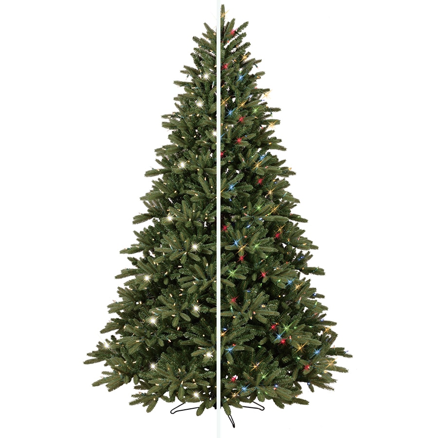 7.5 ft holiday animated plush led pre lit tree