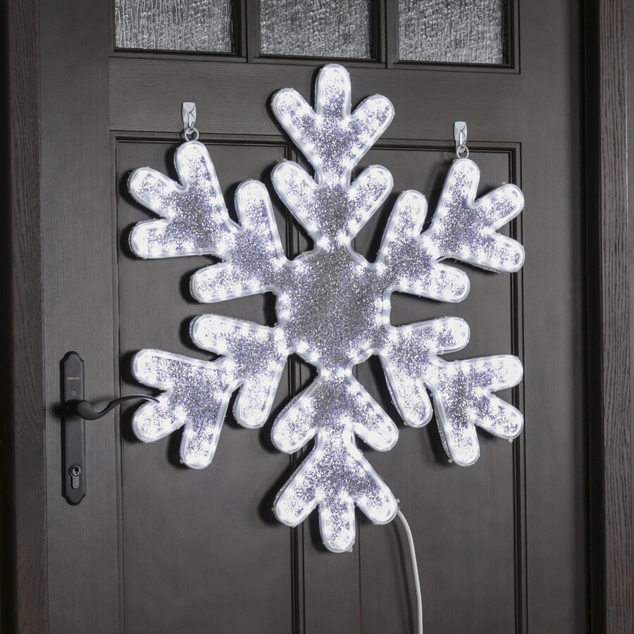 snowflakes to hang outside