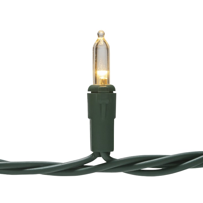 GE Energy Smart 100-Count 33-ft Warm White LED Plug-In Christmas String