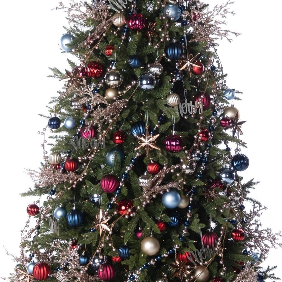 224Piece Sophisticated Full Tree Christmas Tree Decoration Kit in the