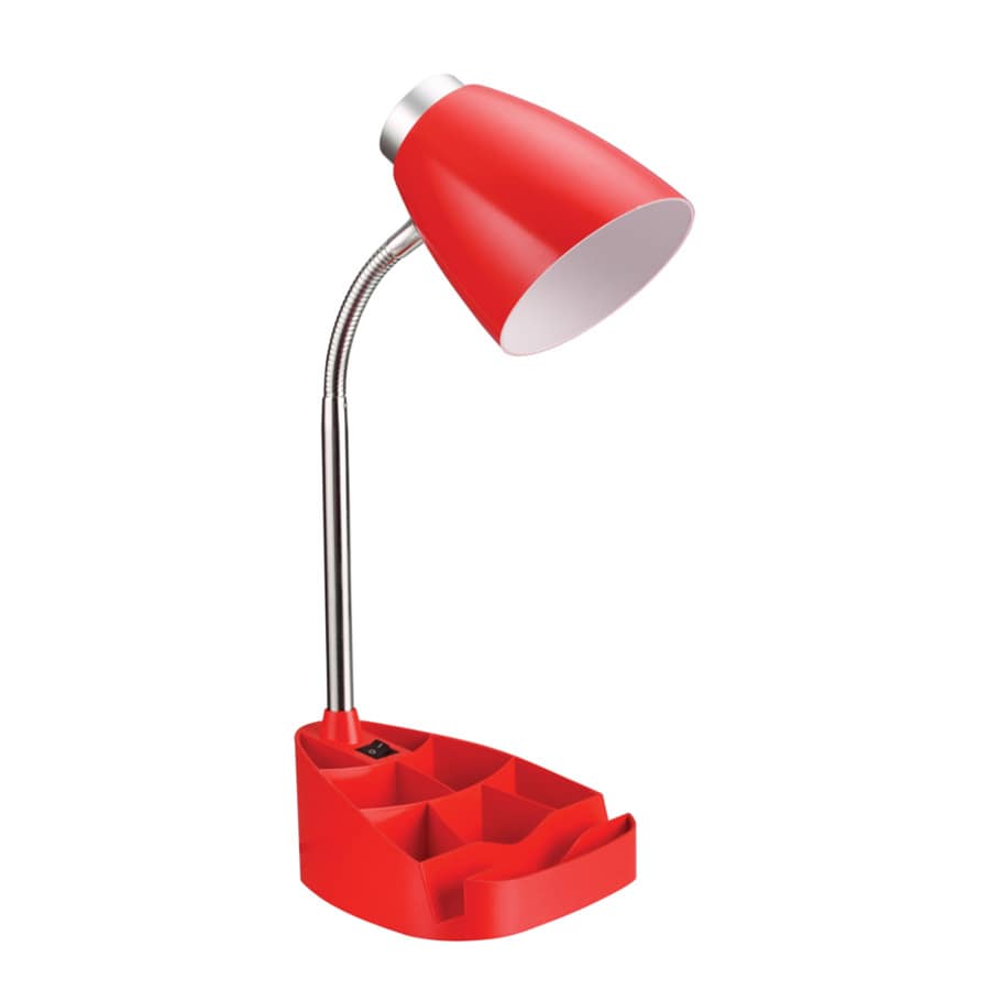 red light desk lamp