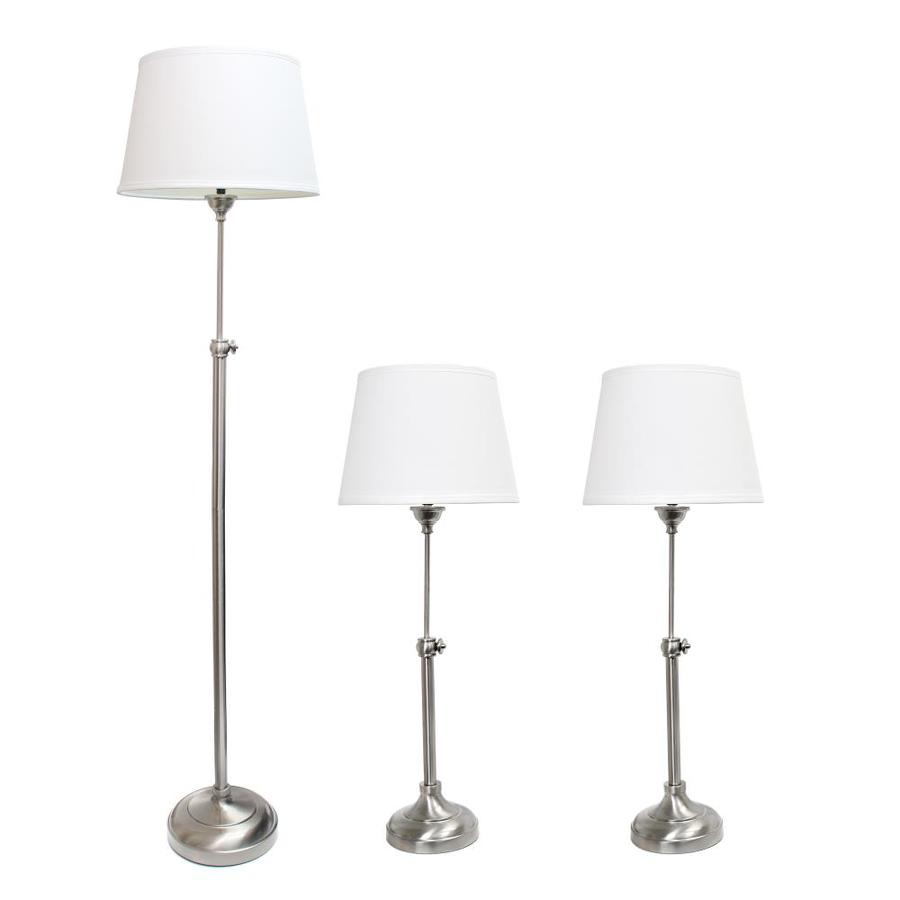 lowes table and lamp set