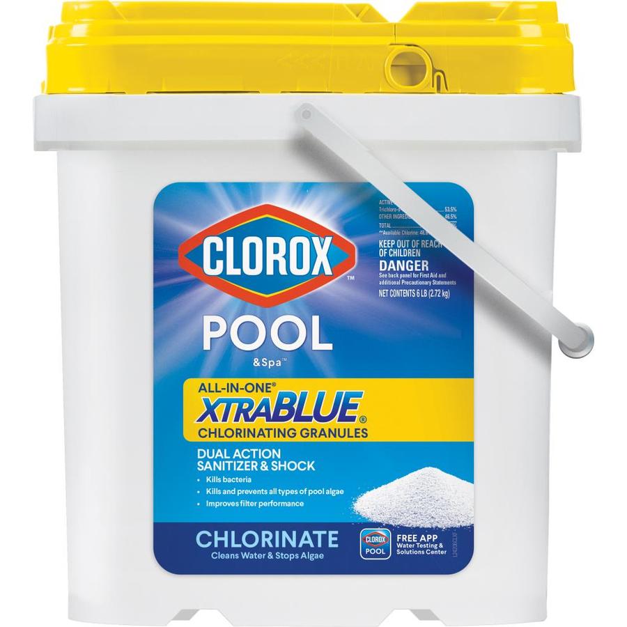 pool cleaning chlorine