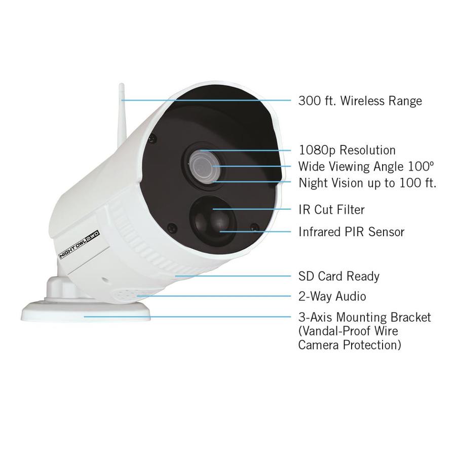 walmart security cameras night owl