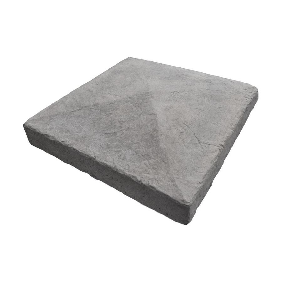 Shop MRock 6x6 Pyramid Post Cap Gray Column Cap Stone Veneer Trim at