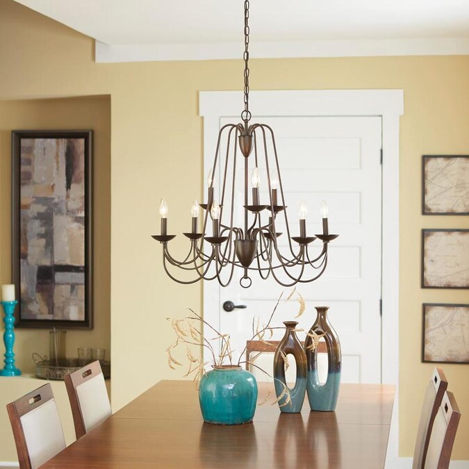 Allen Roth Wintonburg 9 Light Aged Bronze French Country Cottage Chandelier In The Chandeliers Department At Com - Allen And Roth Wintonburg 9 Light Chandelier Allen Roth Wintonburg 9 Light Aged Bronze French Country Cottage Chandelier In The Chandeliers Department At Com - Allen And Roth Wintonburg 9 Light Chandelier