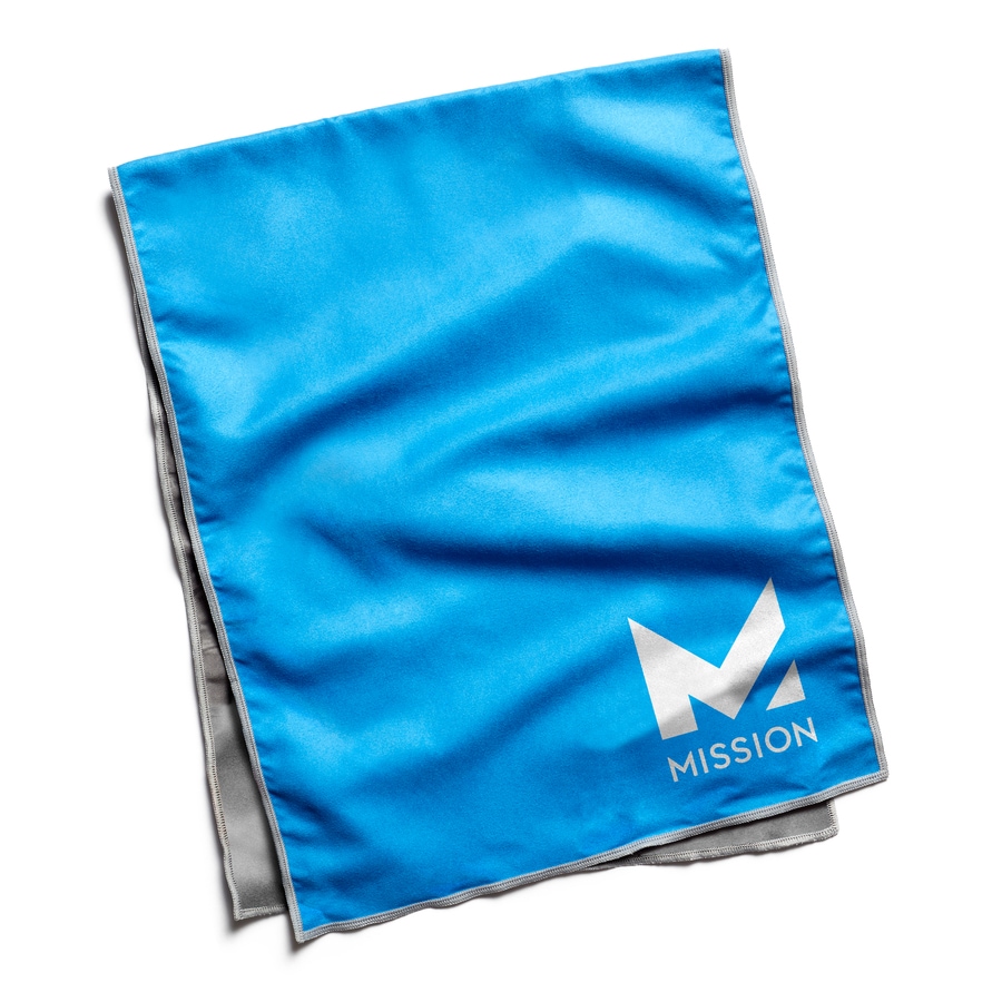 mission blue cooling towel