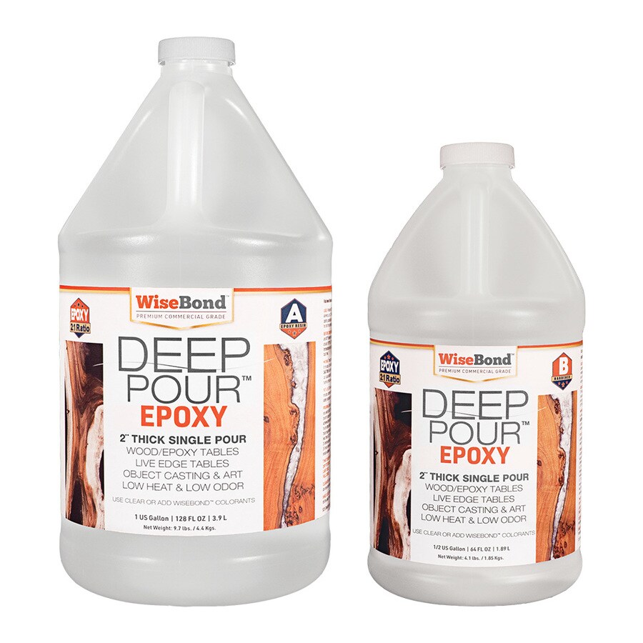 pouring epoxy resin