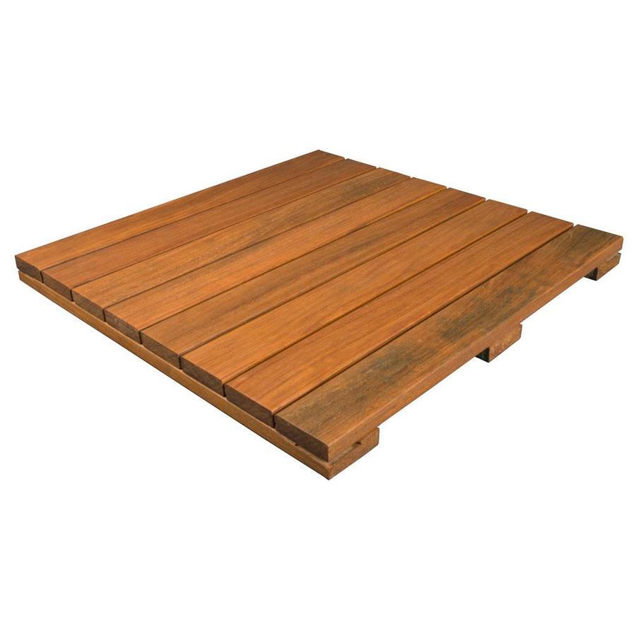 ShopDeckwiseSolidSmoothCumaruHardwoodDeckTile ShopDeckwiseSolidSmoothCumaruHardwoodDeckTile